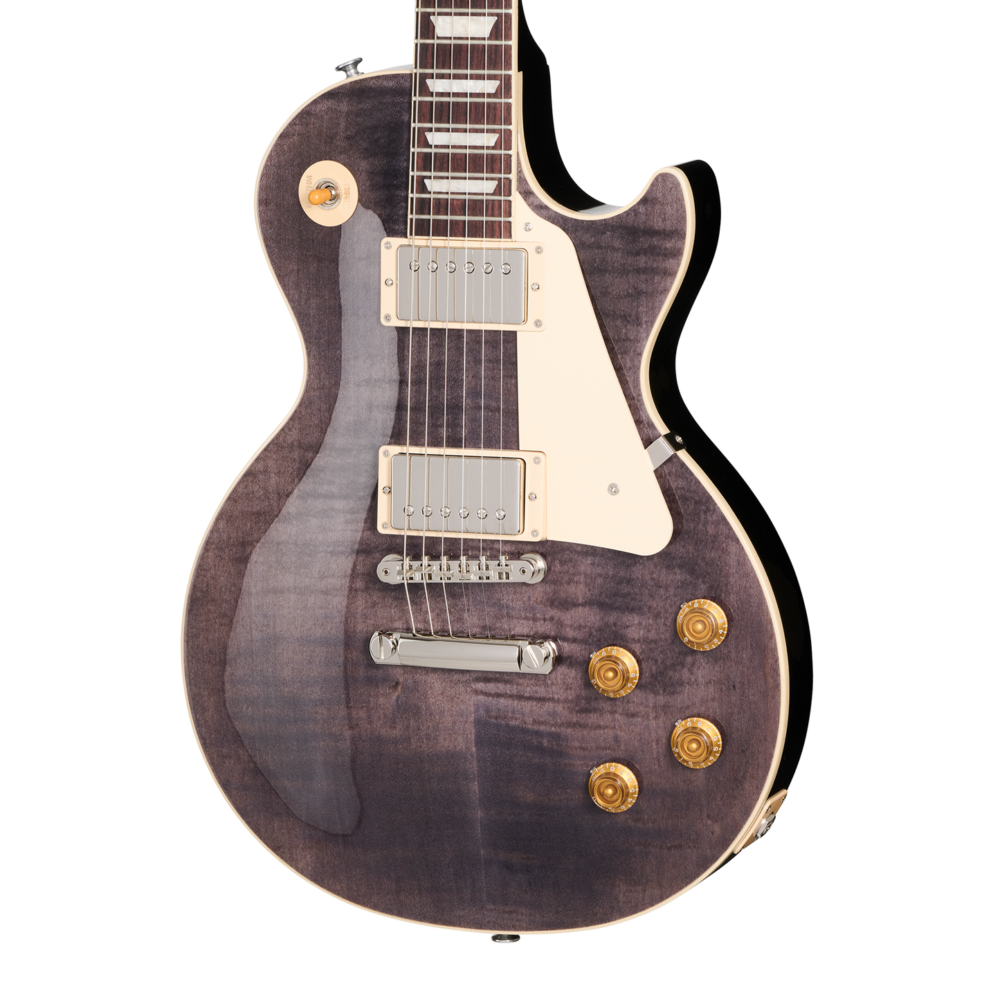 Gibson Les Paul Standard 50s, Transparent Black, Exclusive Electric Guitar Gibson