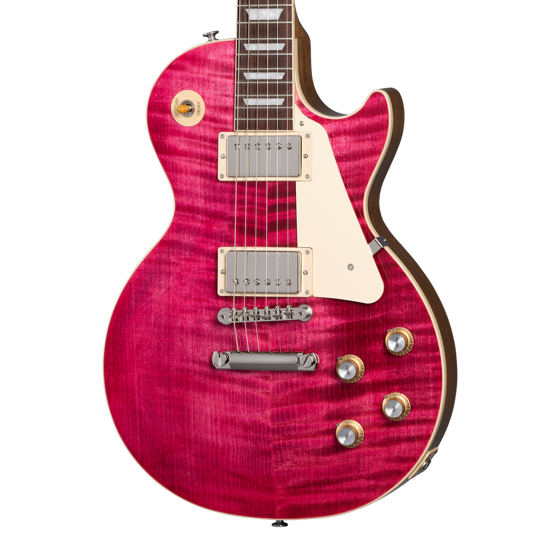 Gibson Les Paul Standard 60s Custom Color, Translucent Fuchsia Electric Guitar Gibson