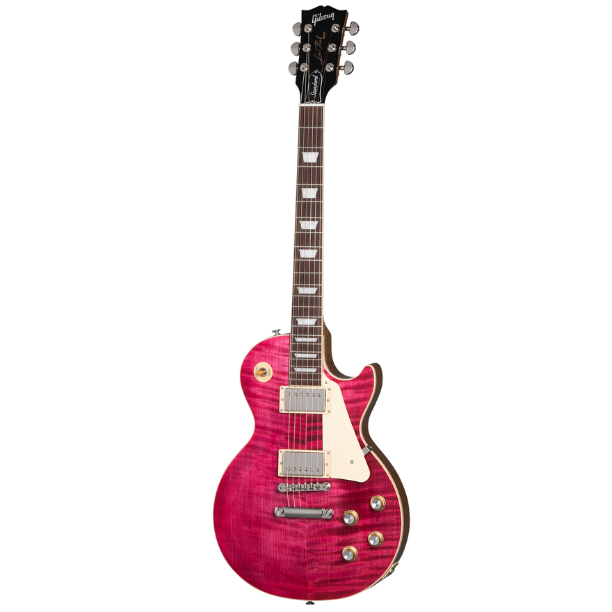 Gibson Les Paul Standard 60s Custom Color, Translucent Fuchsia Electric Guitar Gibson