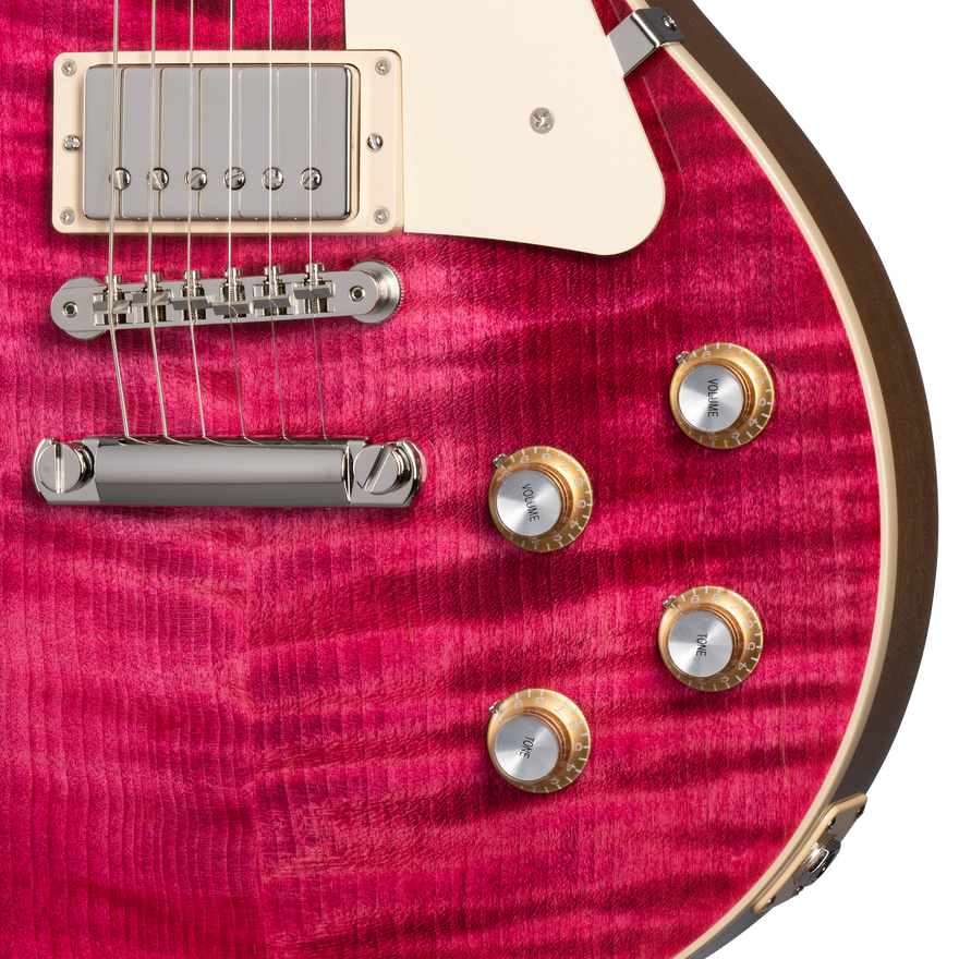 Gibson Les Paul Standard 60s Custom Color, Translucent Fuchsia Electric Guitar Gibson