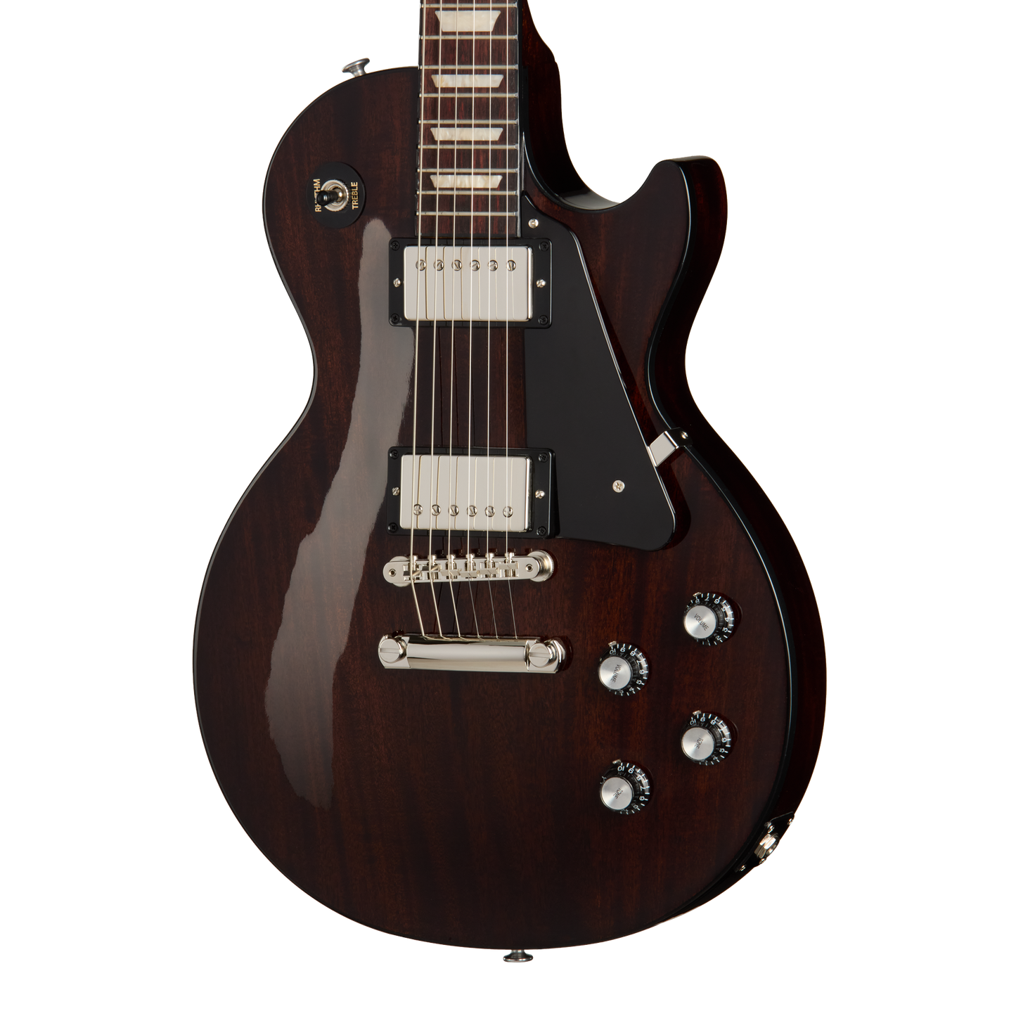 Gibson Les Paul Standard 60s Mahogany Top, Dark Walnut, Exclusive Electric Guitar Gibson