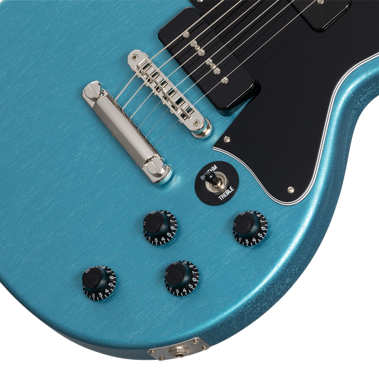 Gibson Rick Beato Les Paul Special Double Cut, TV Blue Mist Electric Guitar Gibson