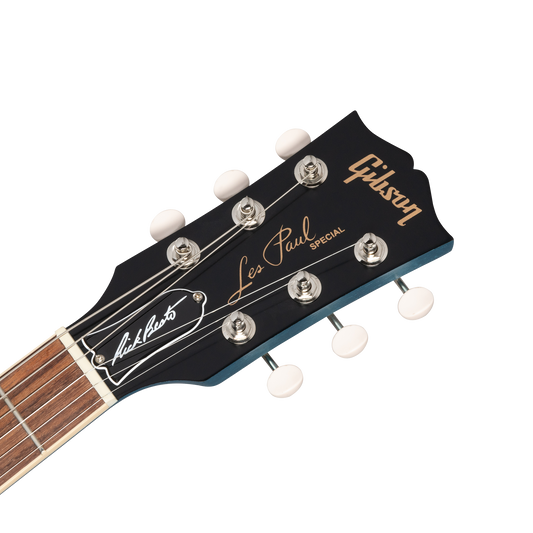 Gibson Rick Beato Les Paul Special Double Cut, TV Blue Mist Electric Guitar Gibson