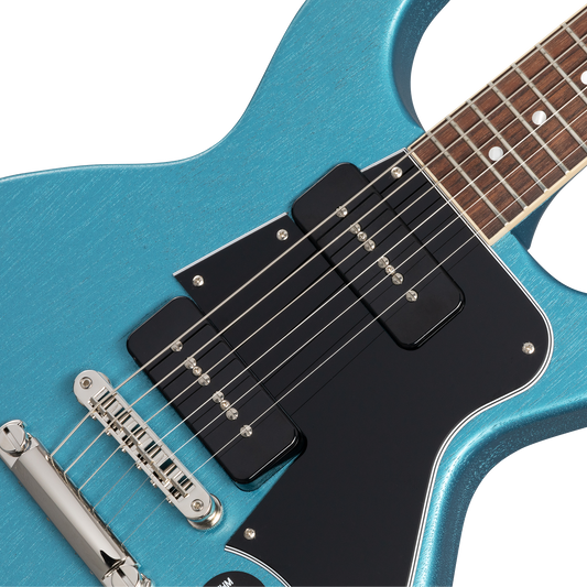 Gibson Rick Beato Les Paul Special Double Cut, TV Blue Mist Electric Guitar Gibson