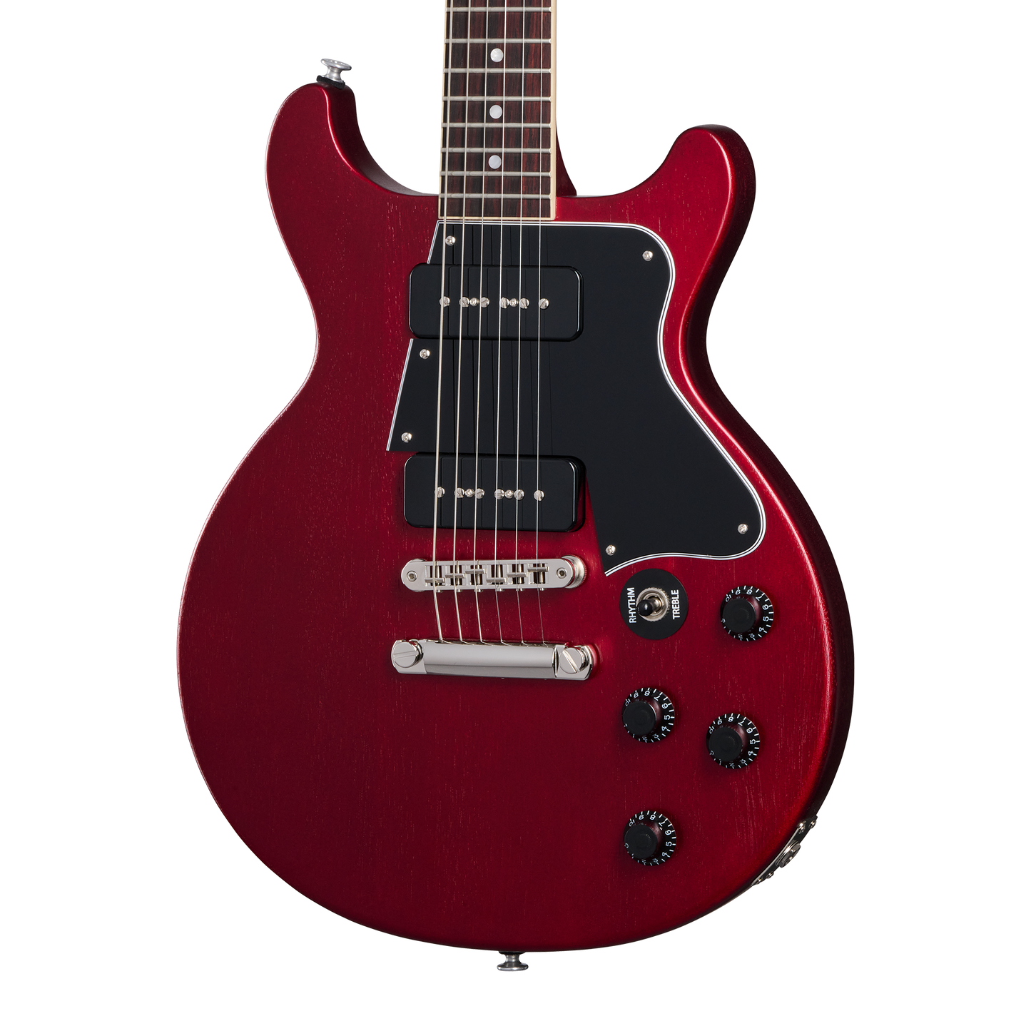 Gibson Rick Beato Les Paul Special Double Cut, Sparkling Burgundy Satin Electric Guitar Gibson