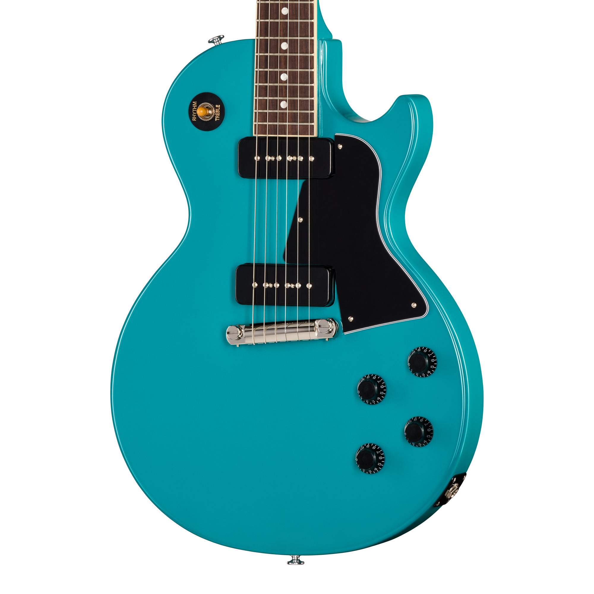 ギター Gibson CS Les Paul Special Miami Aqua Gibson Les Paul Special, Miami Blue, Exclusive