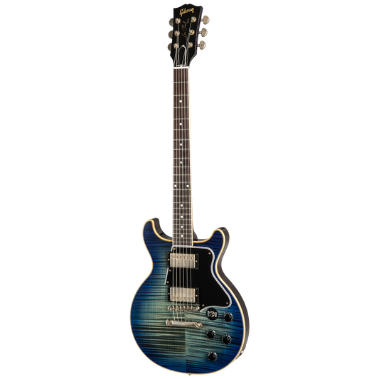 Gibson Custom Les Paul Special Double Cut Figured Top, Blue Burst Electric Guitar Gibson Custom
