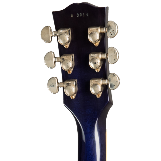 Gibson Custom Les Paul Special Double Cut Figured Top, Blue Burst Electric Guitar Gibson Custom