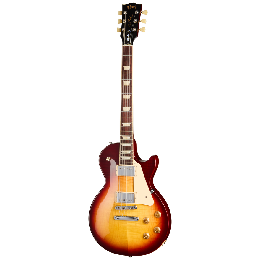 Gibson Les Paul Studio Figured Top, Bourbon Burst, Exclusive Electric Guitar Gibson