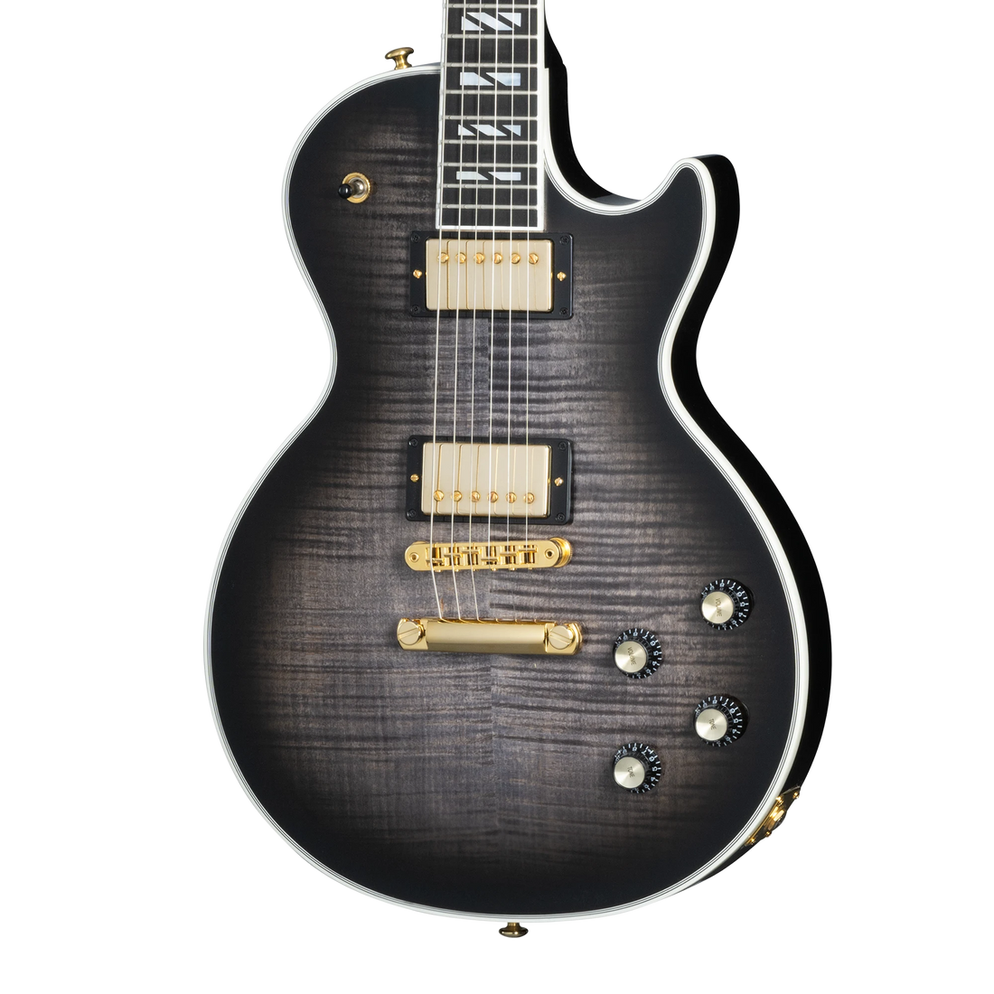 Gibson Les Paul Supreme, Translucent Ebony Burst Electric Guitar Gibson