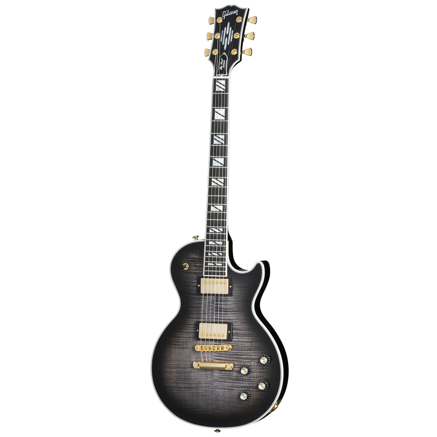Gibson Les Paul Supreme, Translucent Ebony Burst Electric Guitar Gibson