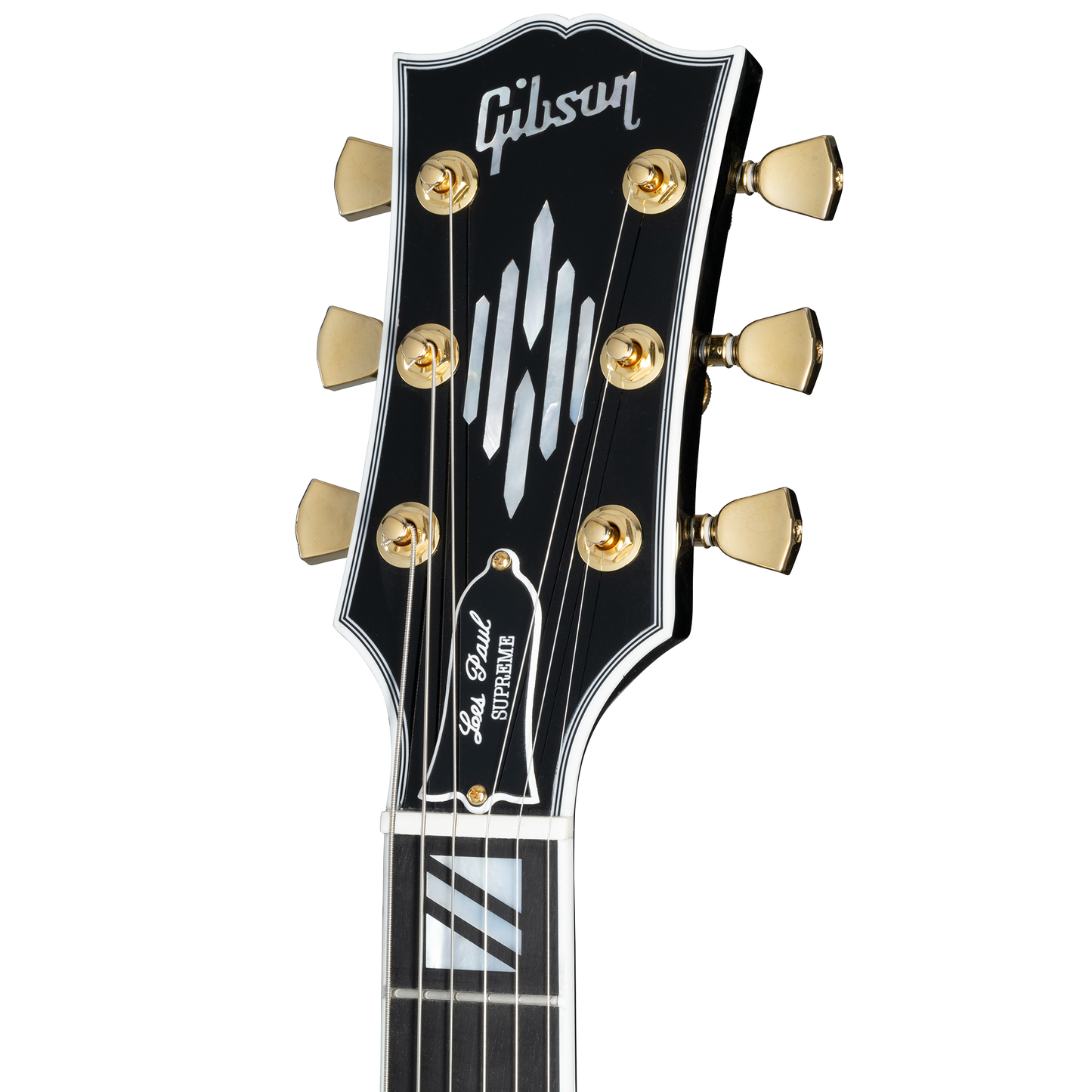 Gibson Les Paul Supreme, Ebony, 3-Pickup, Exclusive Electric Guitar Gibson