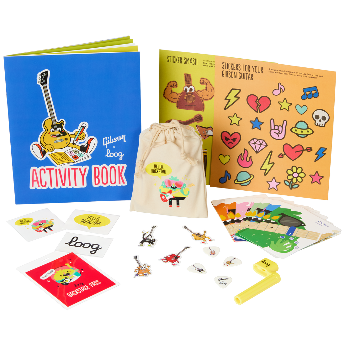 Gibson x Loog 3-String SG, Cardinal Red Electric Guitar Gibson