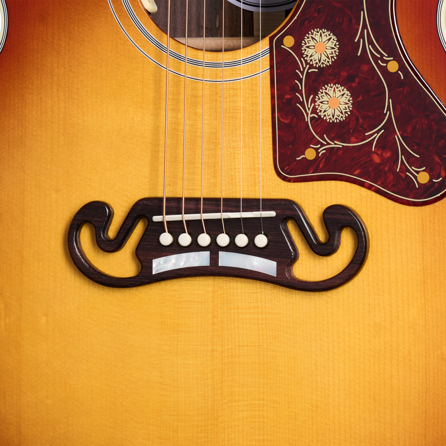 Gibson SJ-200 Standard Rosewood, Rosewood Burst Acoustic Guitar Gibson