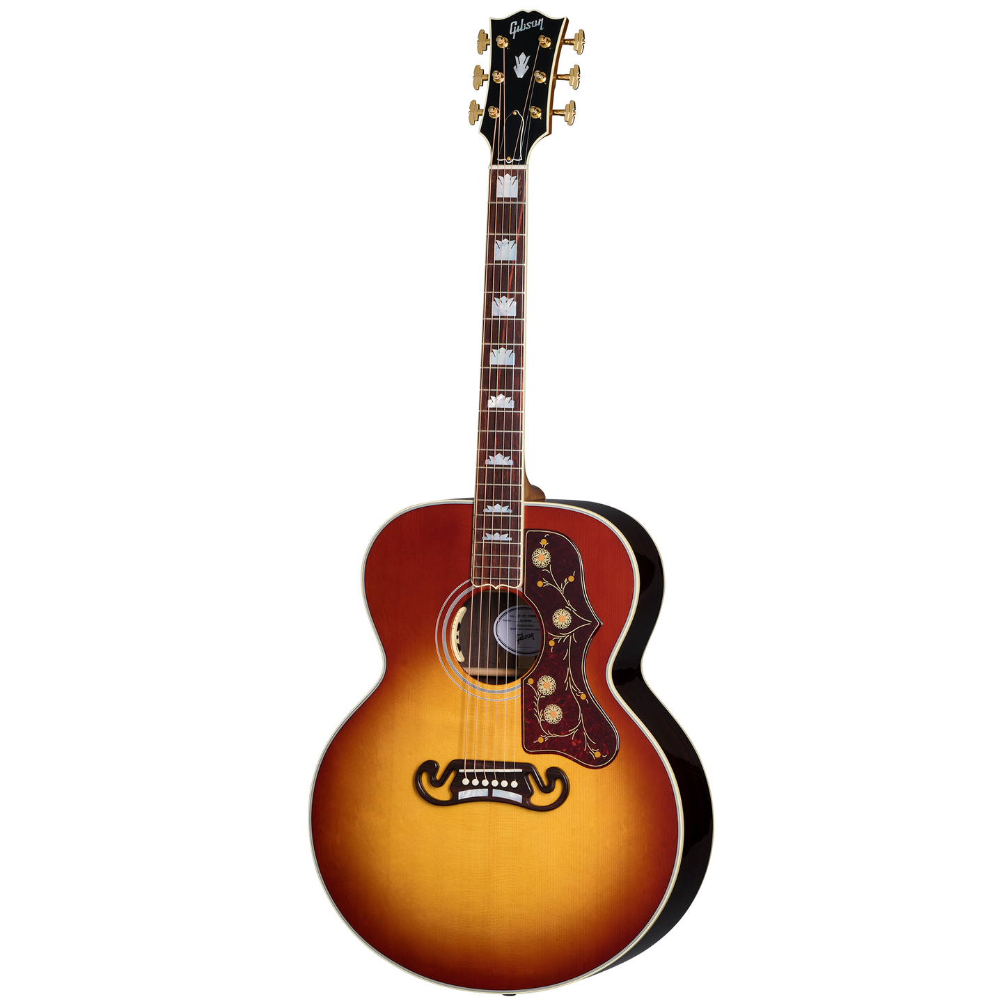 Gibson SJ-200 Standard Rosewood, Rosewood Burst Acoustic Guitar Gibson
