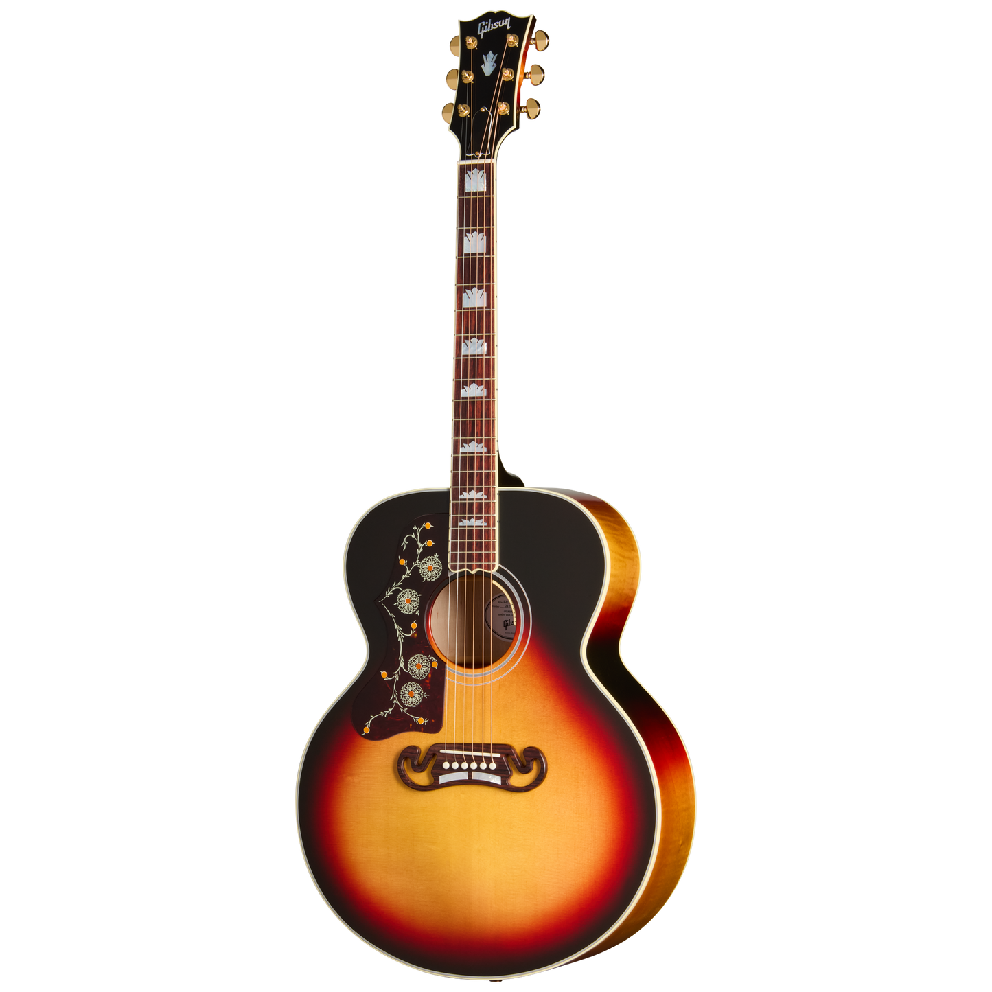 Gibson SJ-200 Standard, Left-Handed, Tri Burst Acoustic Guitar Gibson
