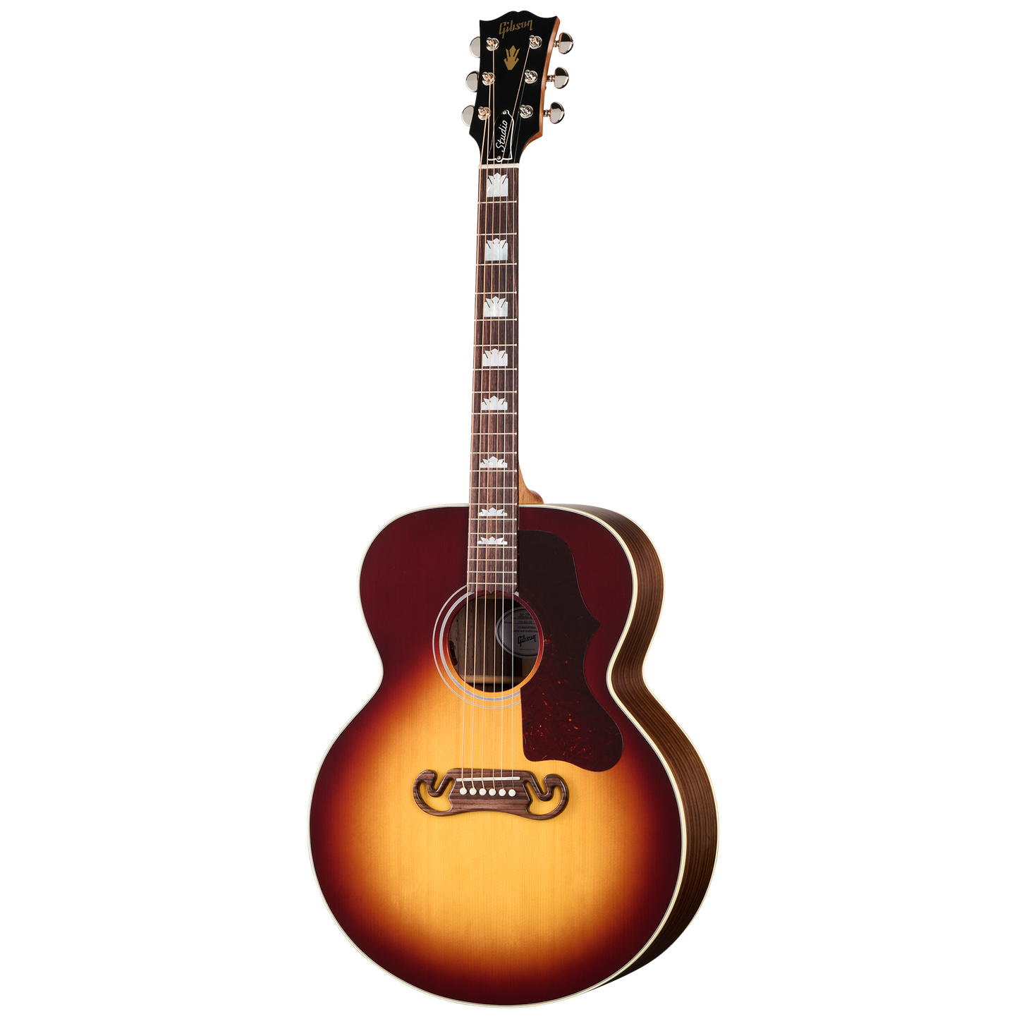 Gibson SJ-200 Studio Rosewood, Rosewood Burst Acoustic Guitar Gibson