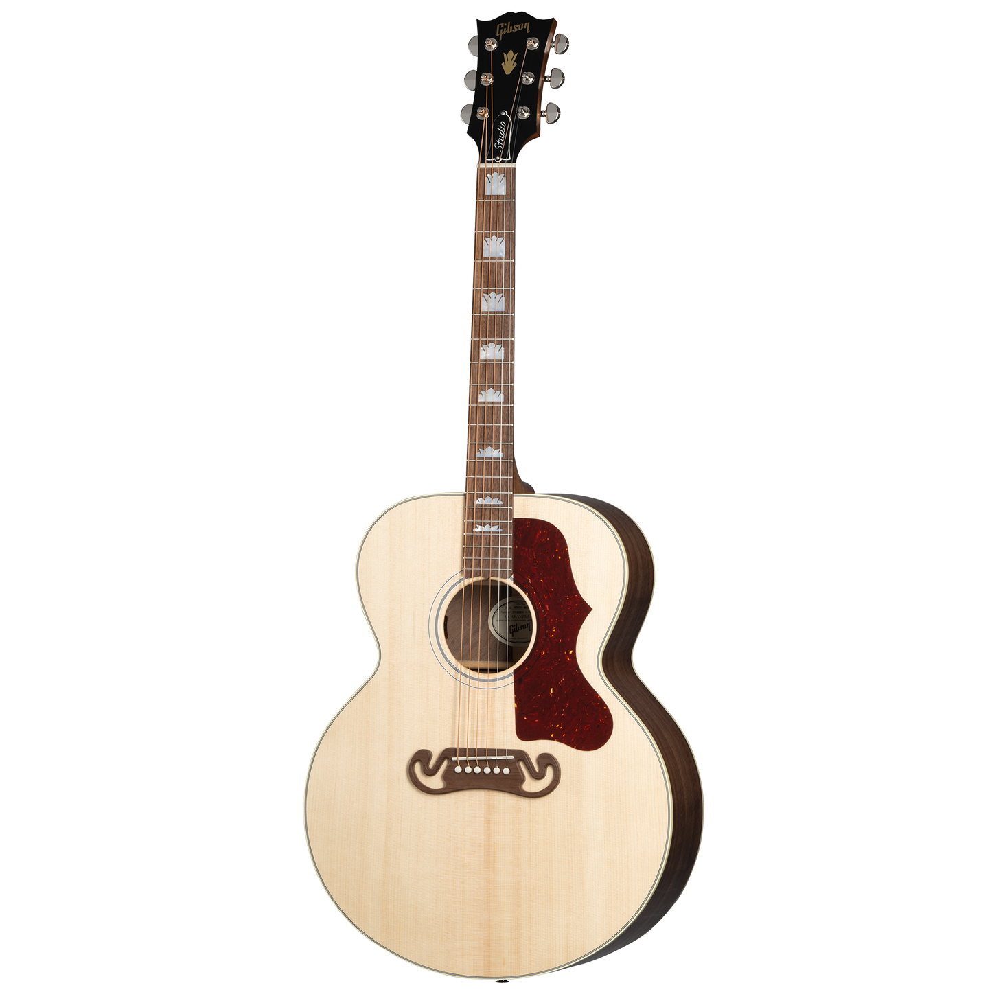 Gibson SJ-200 Studio Walnut, Satin Natural Acoustic Guitar Gibson