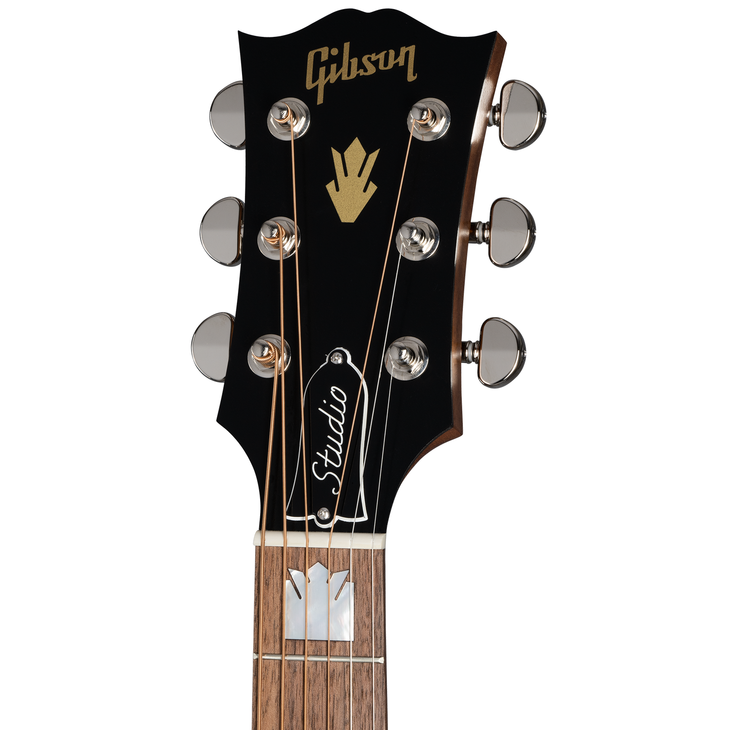 Gibson SJ-200 Studio Walnut, Satin Natural Acoustic Guitar Gibson