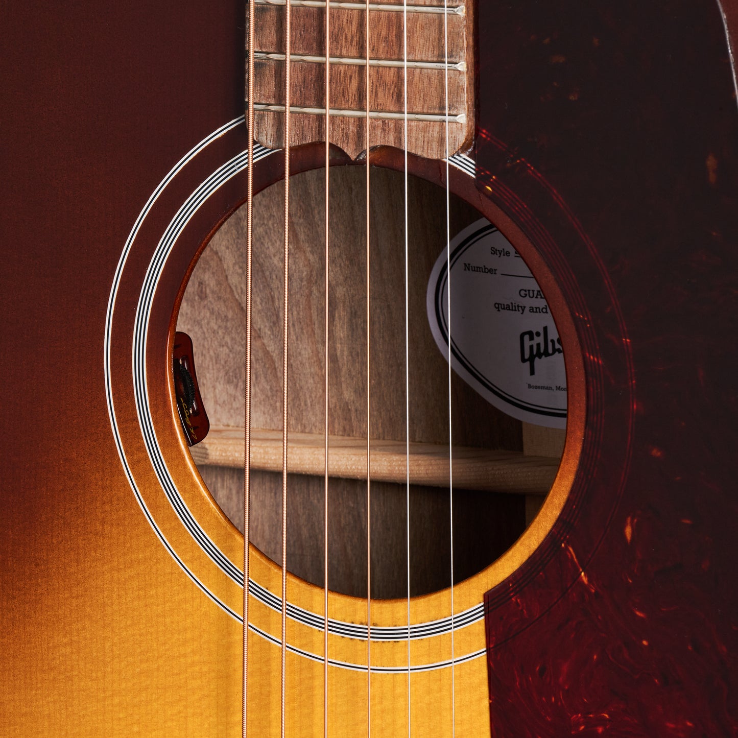 Gibson SJ-200 Studio Walnut, Walnut Burst Acoustic Guitar Gibson