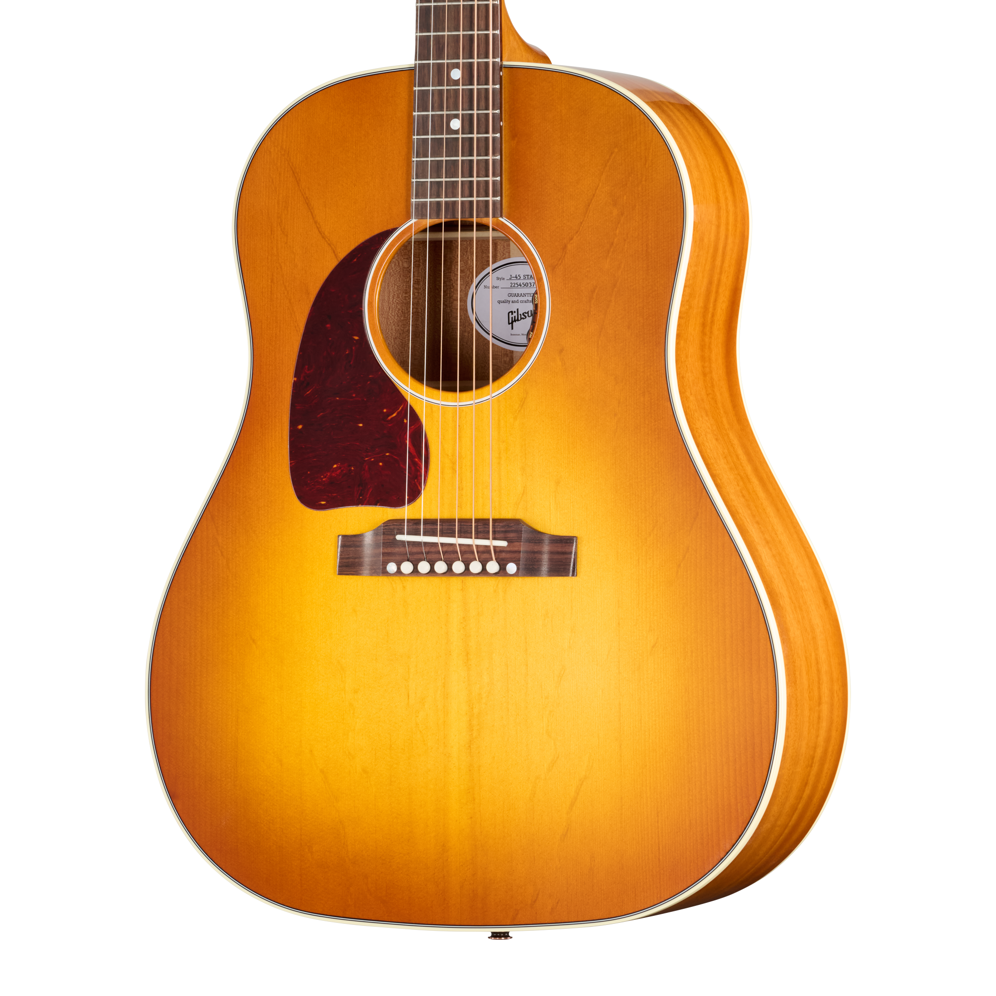 Gibson J-45 Standard, Left-Handed, Heritage Cherry Sunburst Gibson J-45 Standard, Left-Handed, Heritage Cherry Sunburst