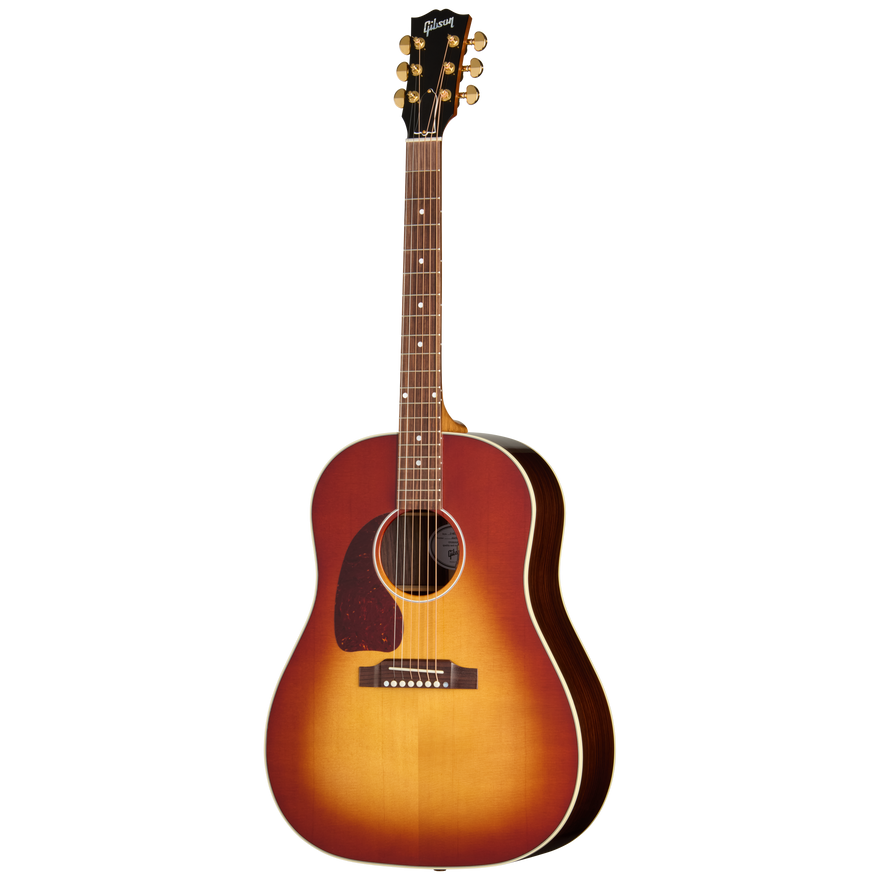Gibson J-45 Standard Rosewood, Left-Handed, Rosewood Burst Acoustic Guitar Gibson