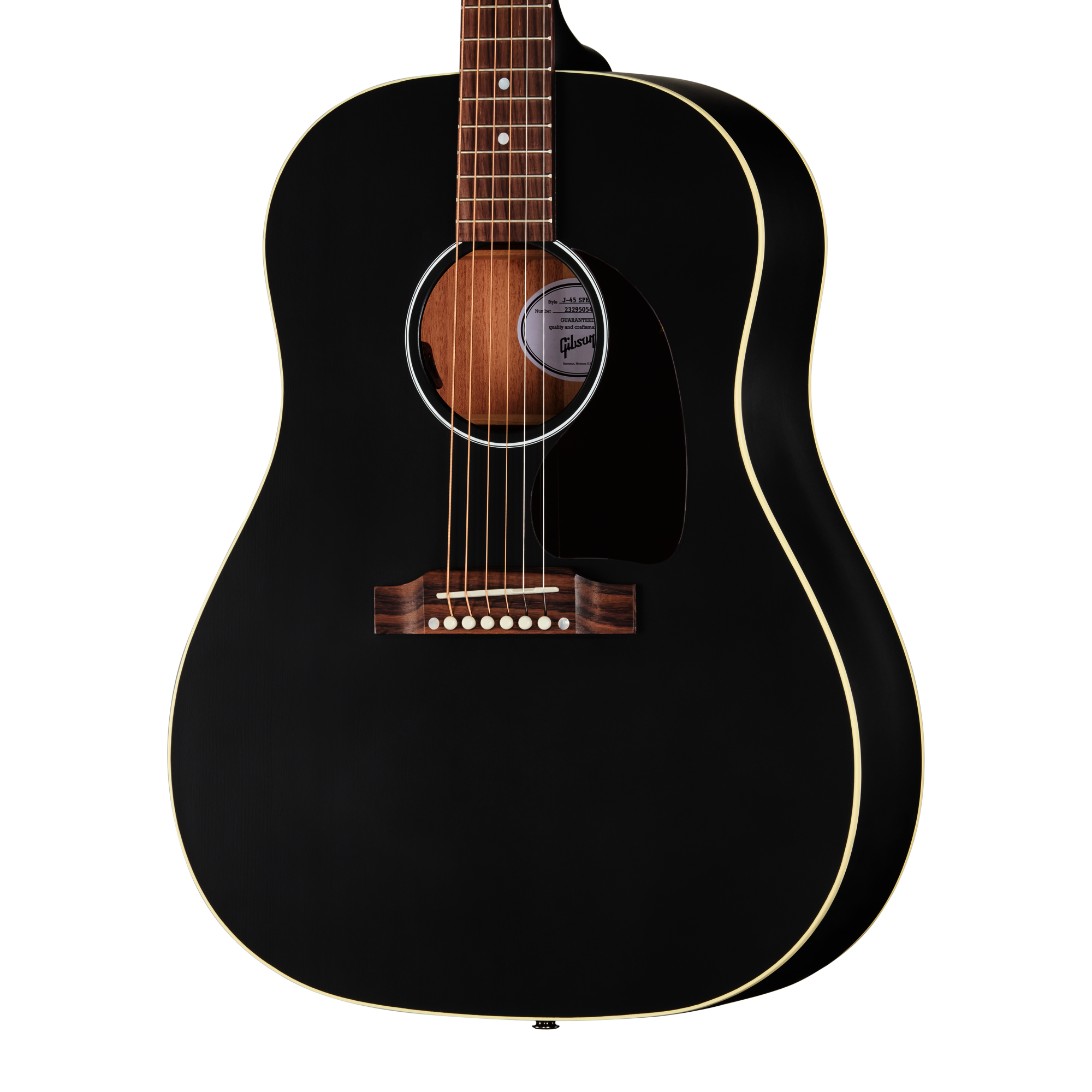 Gibson J-45 Special, Satin Ebony