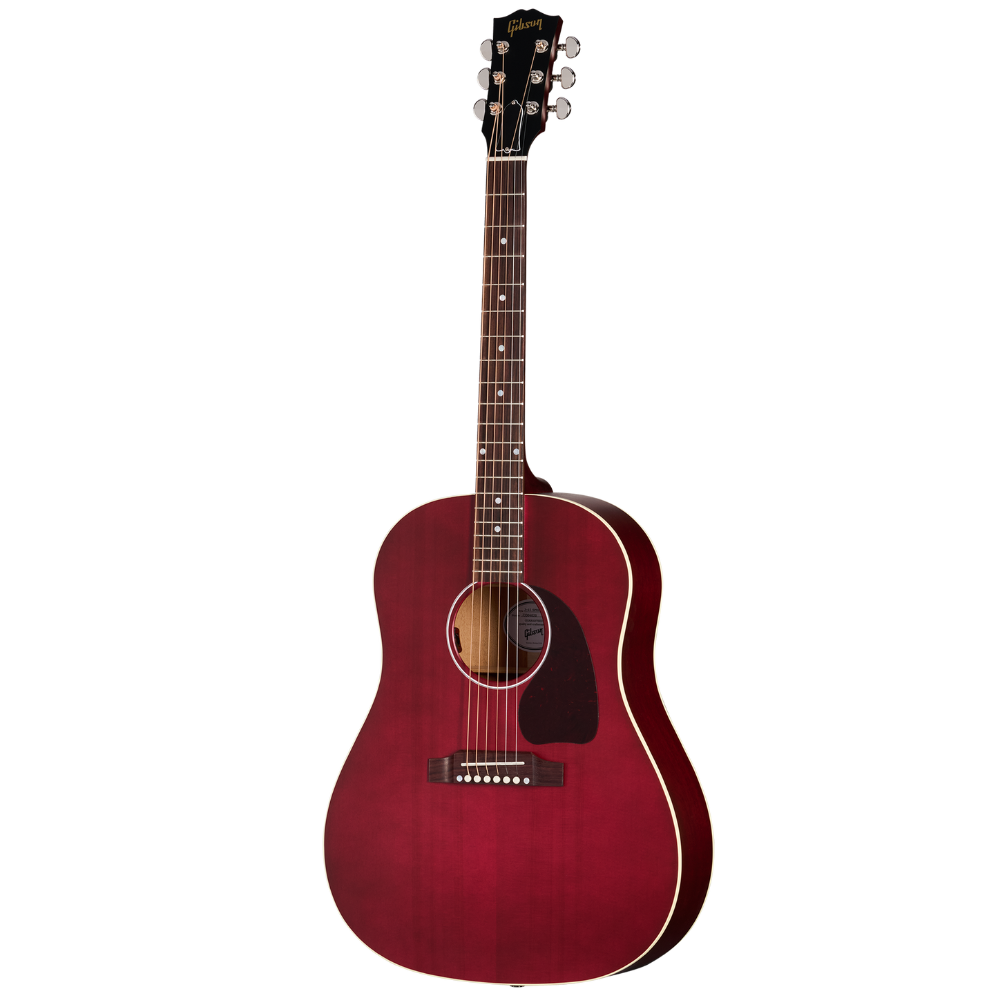 Gibson J-45 Special, Satin Wine Red Acoustic Guitar Gibson