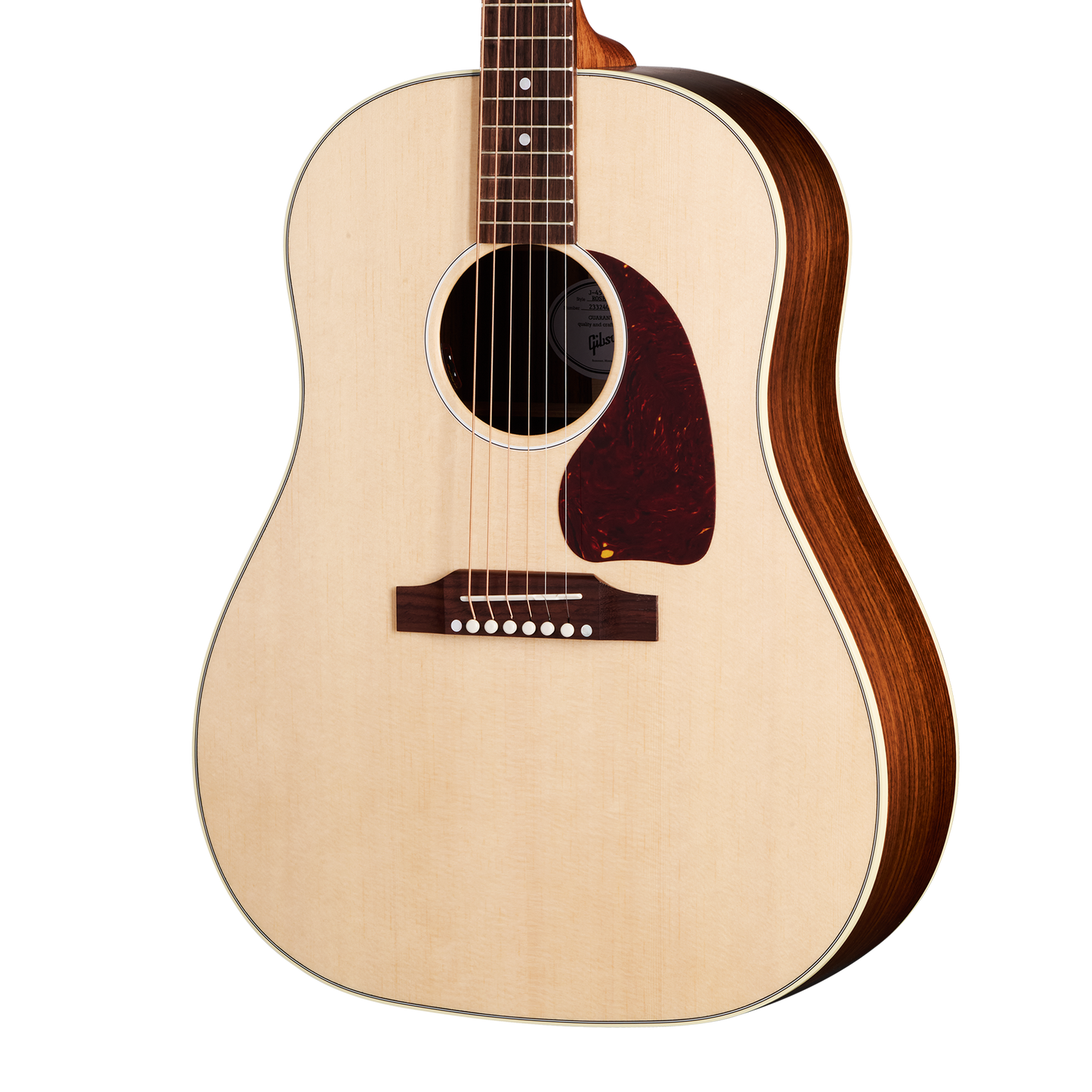 Gibson J-45 Studio Rosewood, Natural Acoustic Guitar Gibson