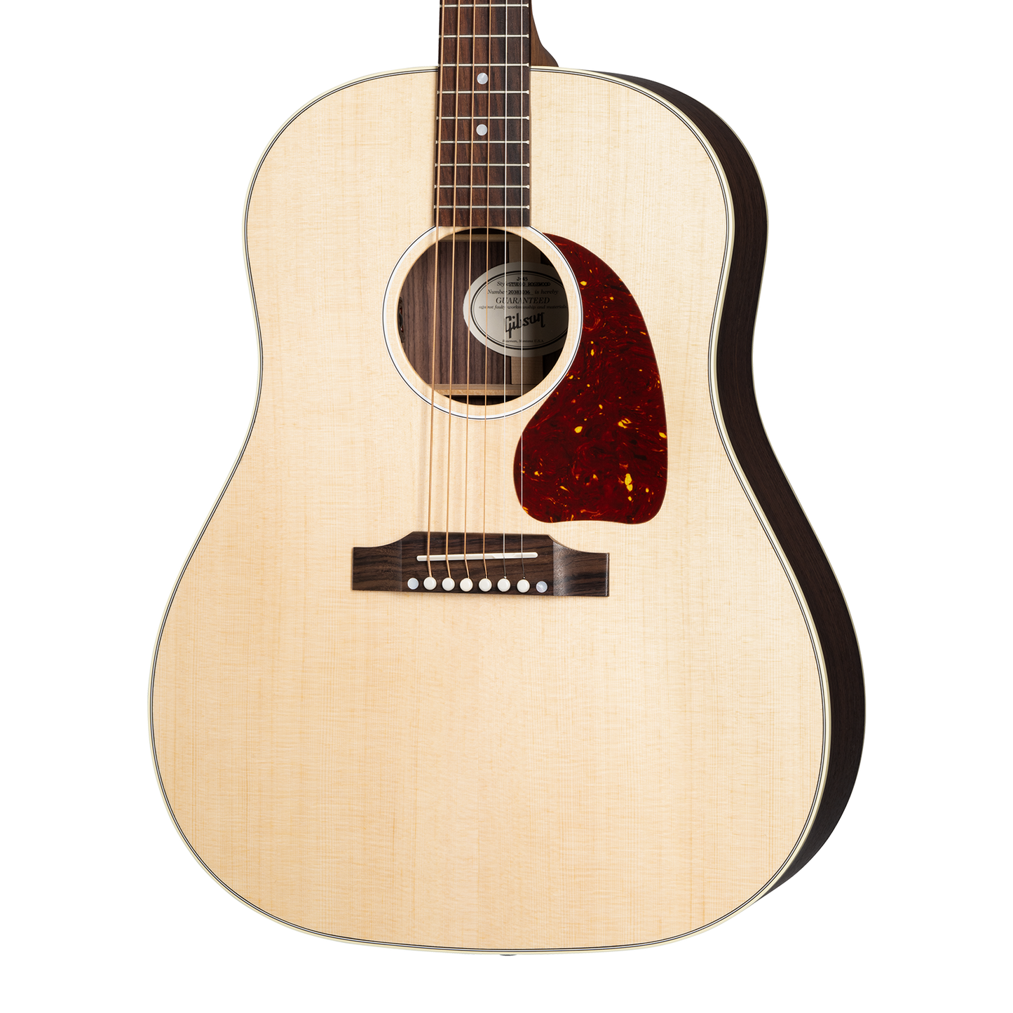 Gibson J-45 Studio Rosewood, Satin Natural Acoustic Guitar Gibson