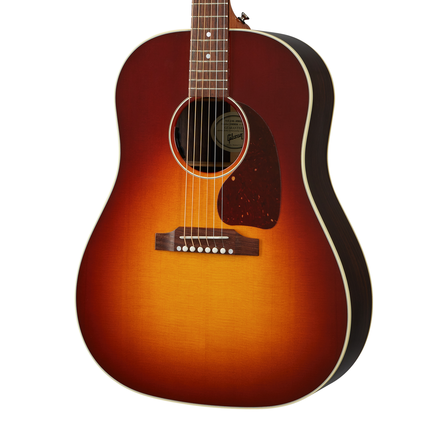 Gibson J-45 Studio Rosewood, Left-Handed, Rosewood Burst Acoustic Guitar Gibson
