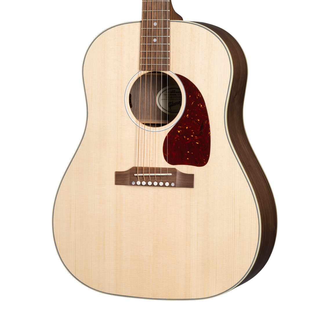 Gibson J-45 Studio Walnut, Satin Natural Acoustic Guitar Gibson