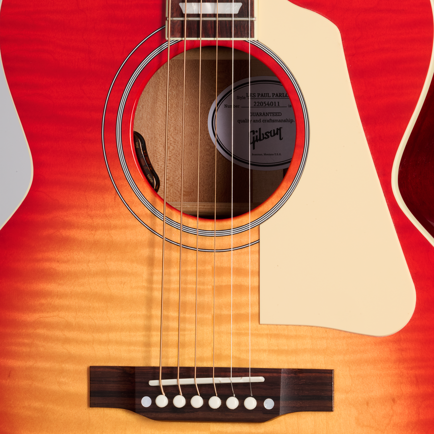 Gibson Les Paul Parlor Acoustic, Vintage Cherry Sunburst Acoustic Guitar Gibson