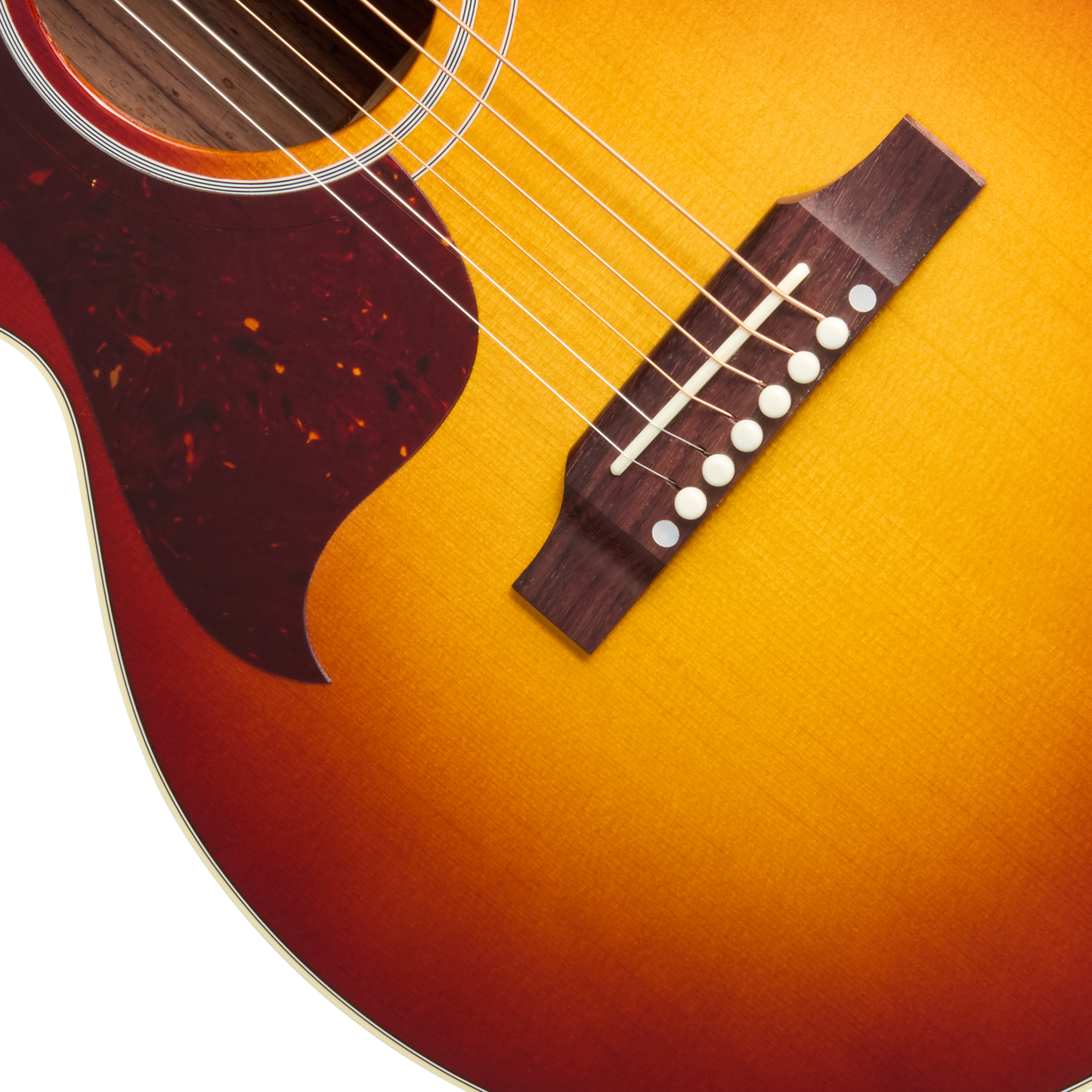 Gibson Parlor Rosewood EC, Rosewood Burst, Left-Handed Acoustic Guitar Gibson