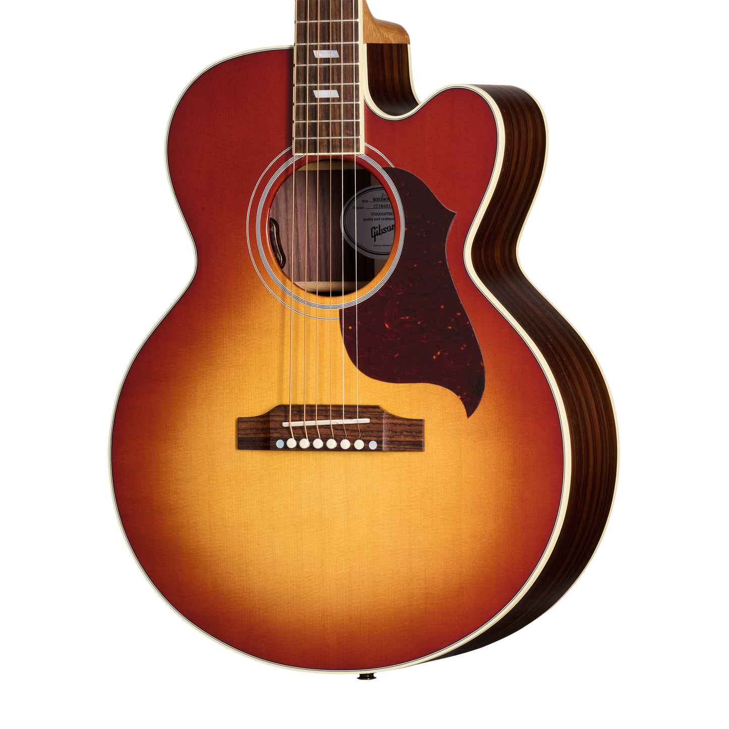 Gibson Parlor Rosewood EC, Rosewood Burst Acoustic Guitar Gibson