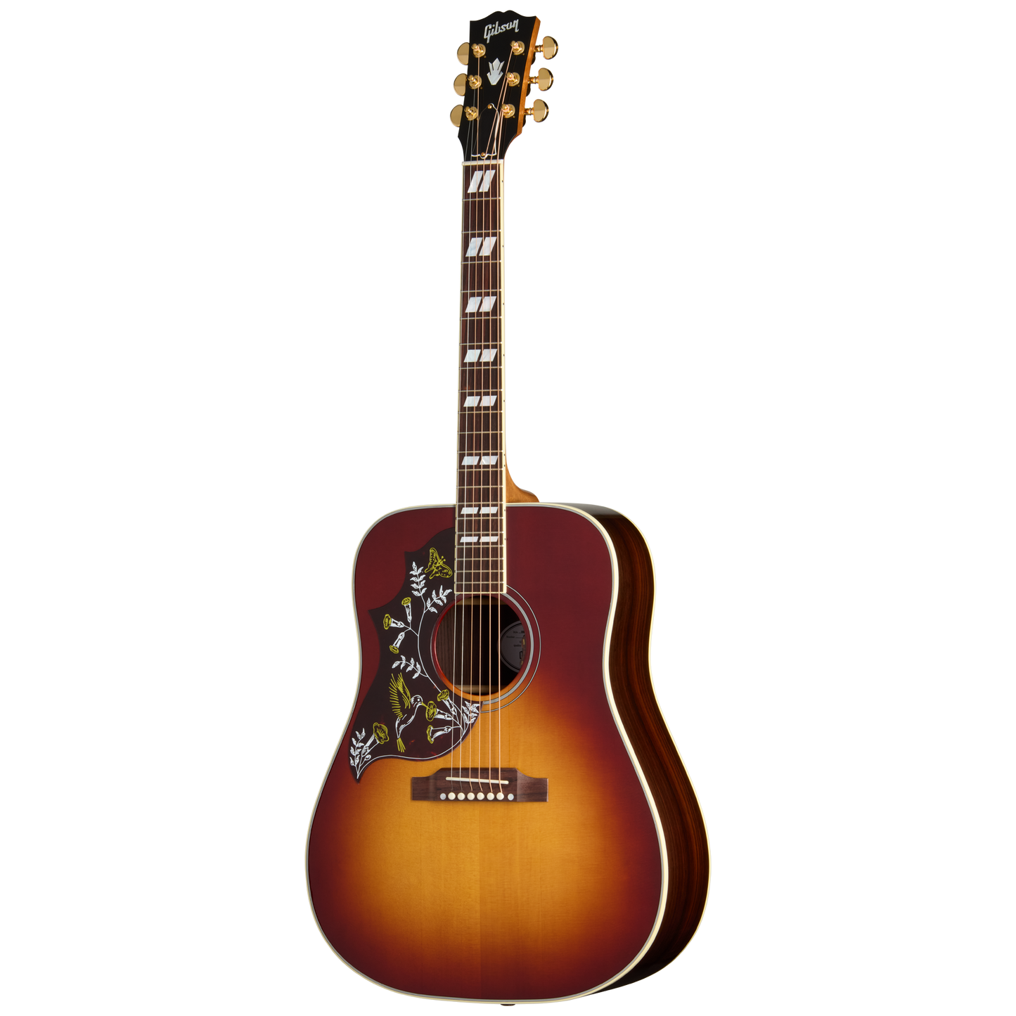 Gibson Hummingbird Standard Rosewood, Left-Handed, Rosewood Burst Acoustic Guitar Gibson