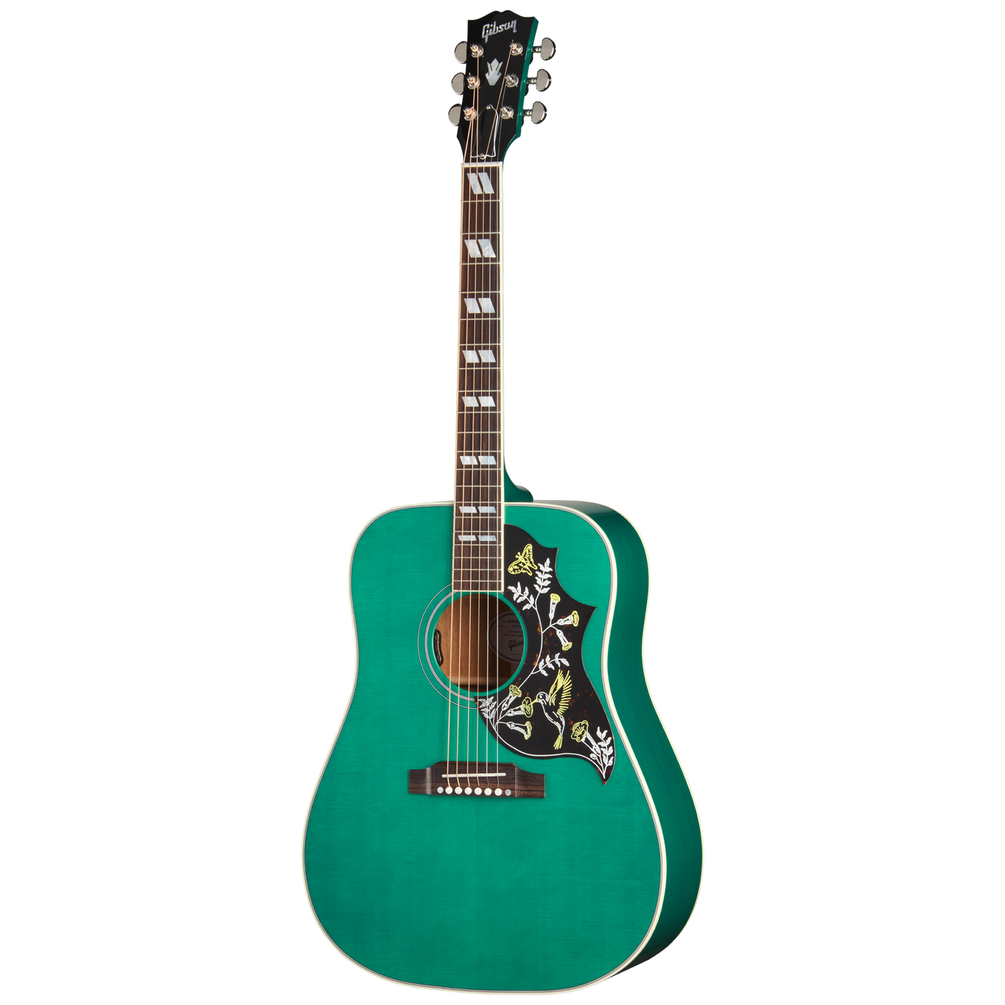 Gibson Hummingbird Standard, Translucent Teal Acoustic Guitar Gibson