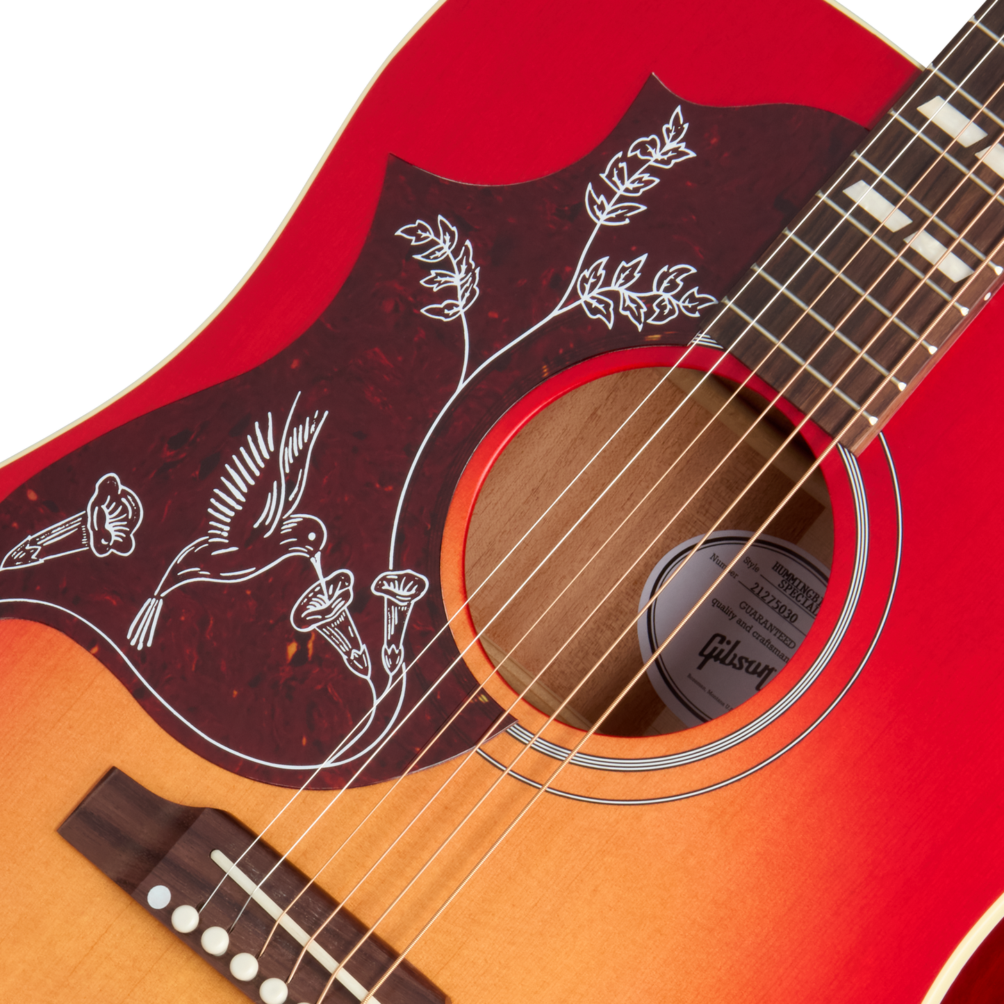 Gibson Hummingbird Special, Left-Handed, Satin Vintage Cherry Sunburst Acoustic Guitar Gibson