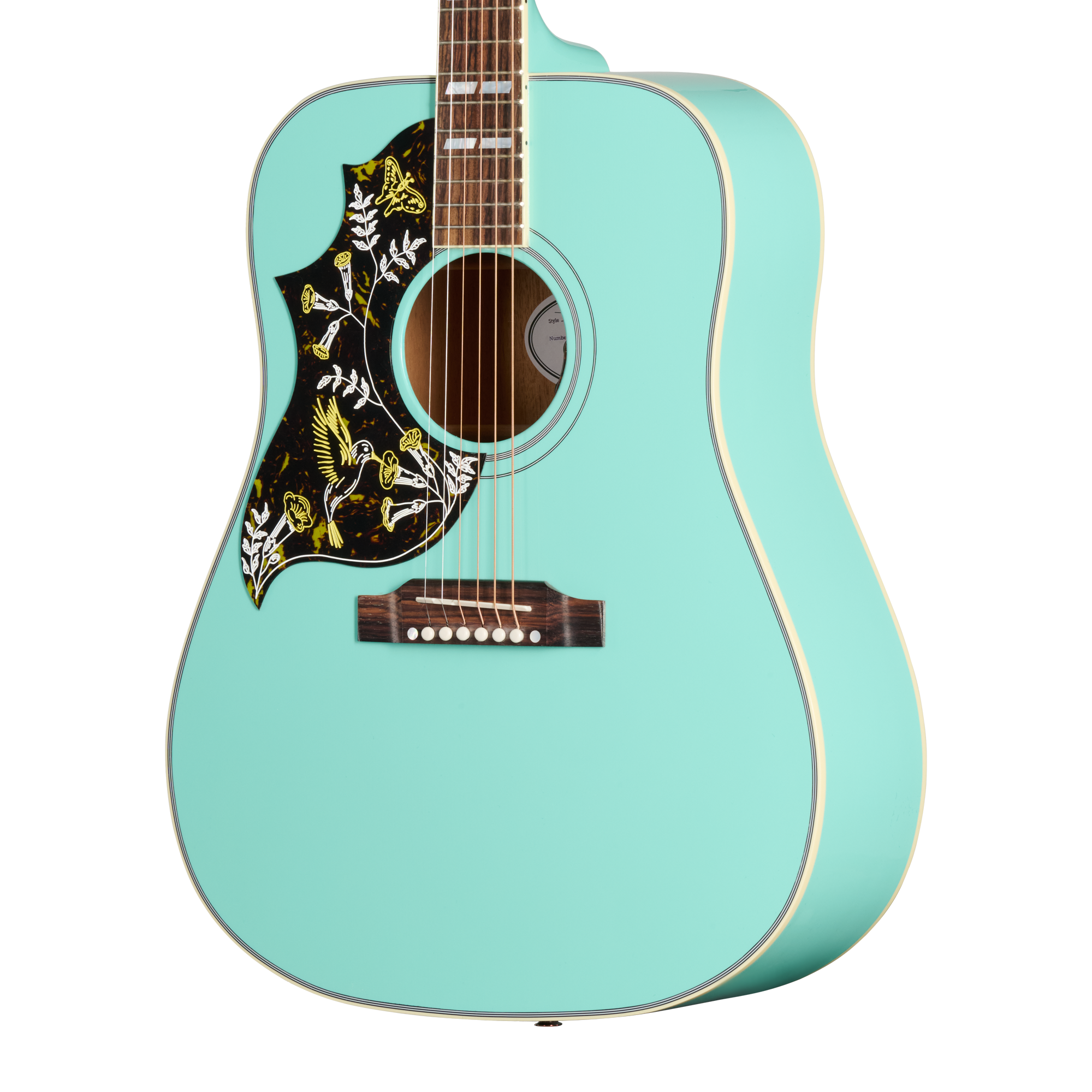 Gibson Hummingbird Standard, Left-Handed, Southwestern Turquoise Gibson Hummingbird Standard, Left-Handed, Southwestern Turquoise