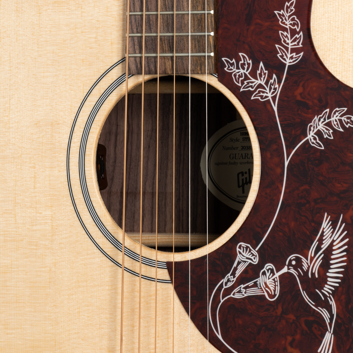 Gibson Hummingbird Studio Rosewood, Satin Natural Acoustic Guitar Gibson
