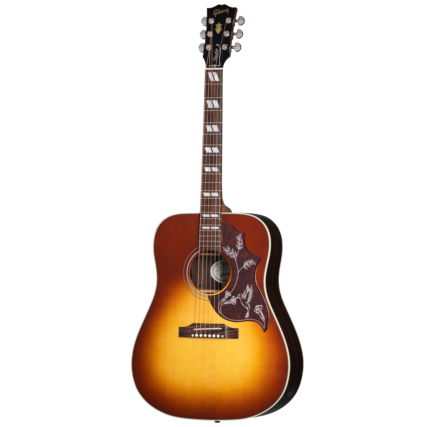 Gibson Hummingbird Studio Rosewood, Satin Rosewood Burst Acoustic Guitar Gibson