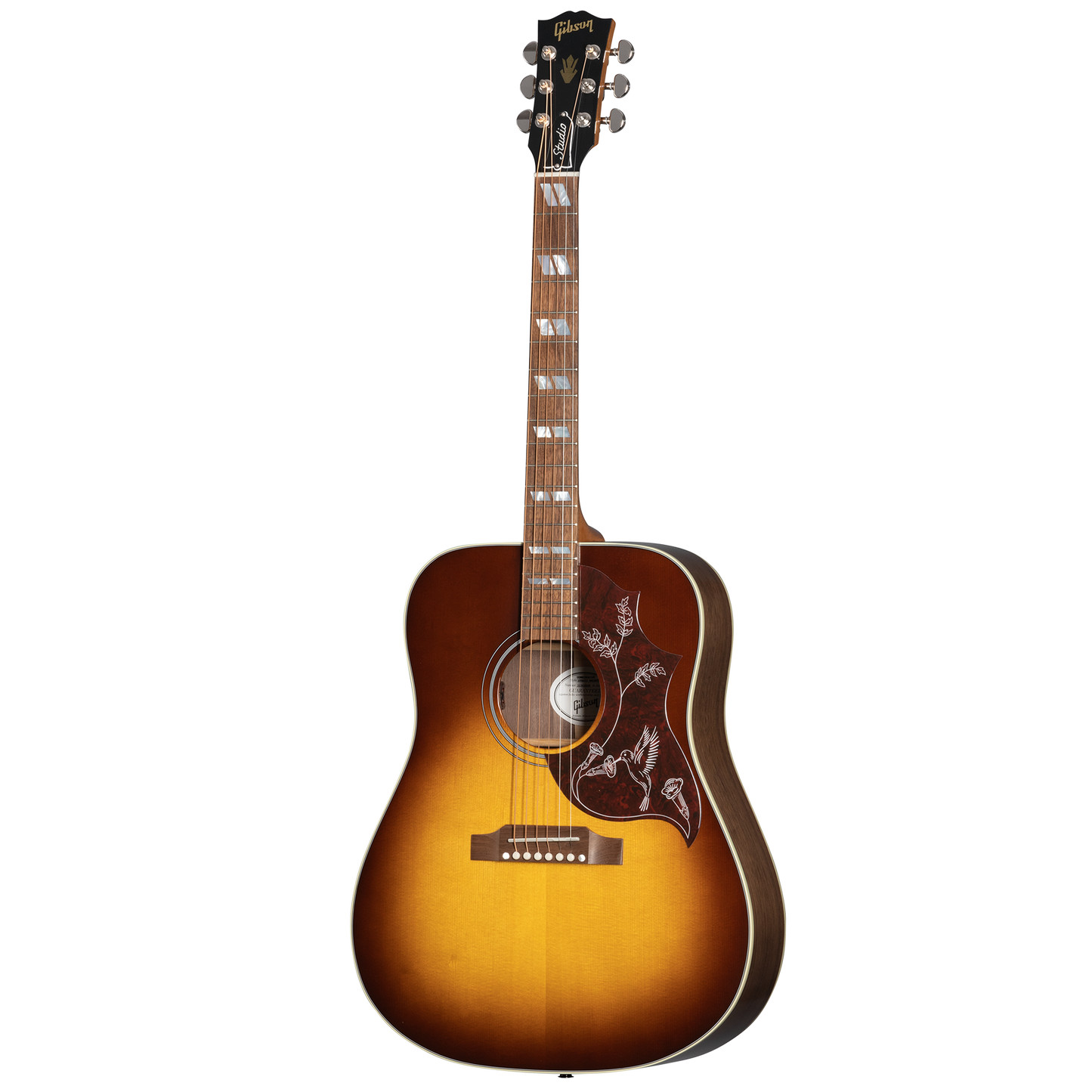 Gibson Hummingbird Studio Walnut, Walnut Burst Acoustic Guitar Gibson
