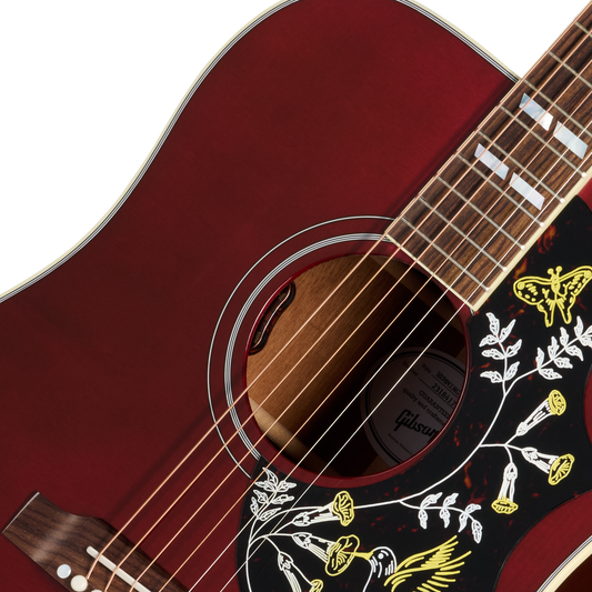 Gibson Hummingbird Standard, Wine Red, Exclusive Acoustic Guitar Gibson