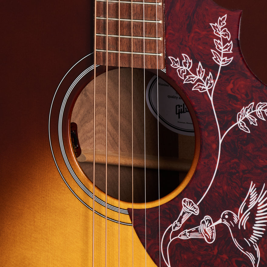 Gibson Hummingbird Studio Walnut, Walnut Burst Acoustic Guitar Gibson