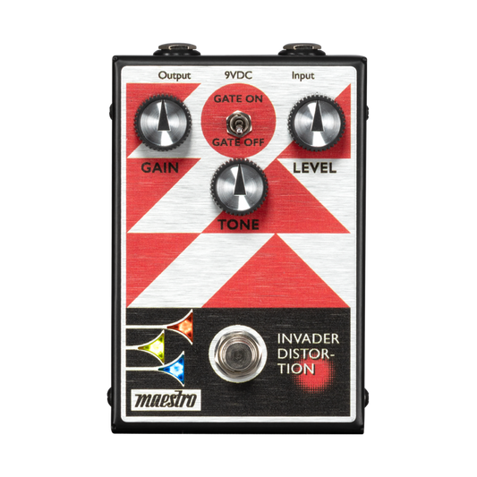 Maestro Invader Distortion Effects Pedal Pedal Maestro