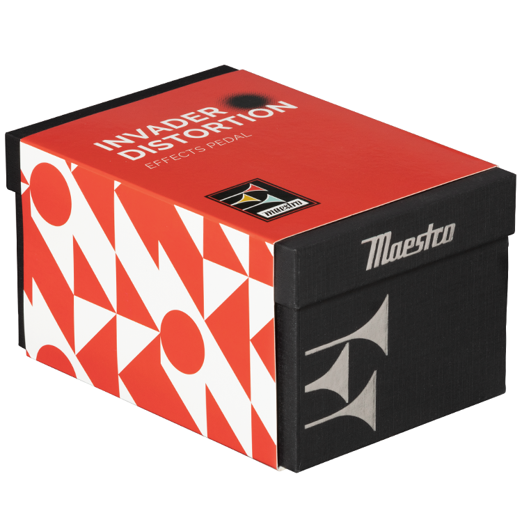 Maestro Invader Distortion Effects Pedal Pedal Maestro