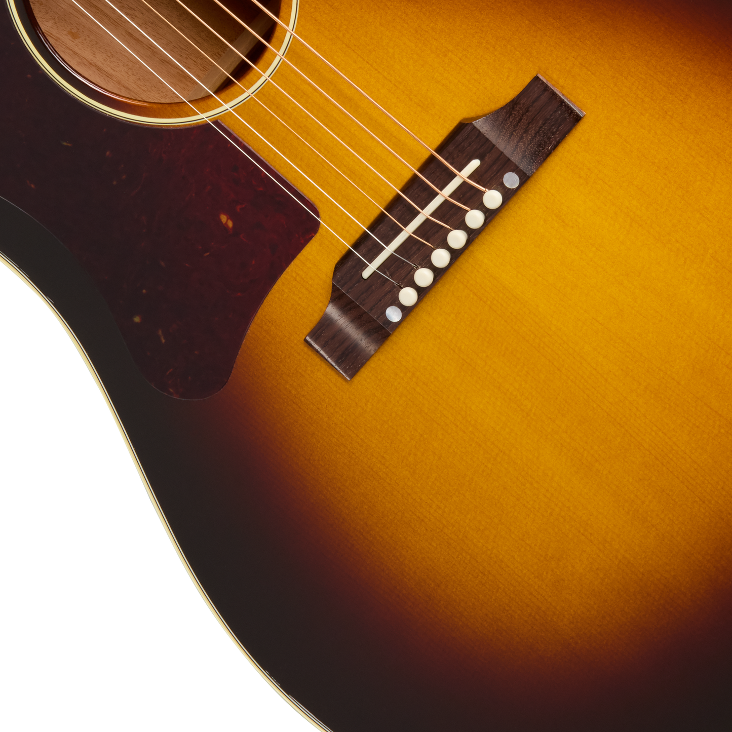 Gibson J-45 50s Original, Left-Handed, Vintage Sunburst Acoustic Guitar Gibson