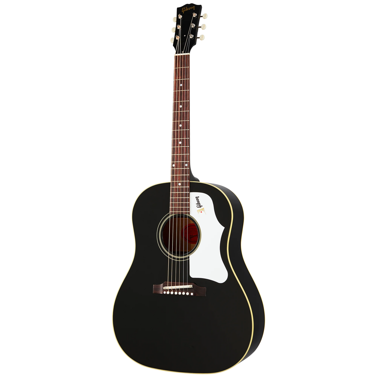 Gibson J-45 60s Original, Adj Saddle (No pickup), Ebony Acoustic Guitar Gibson