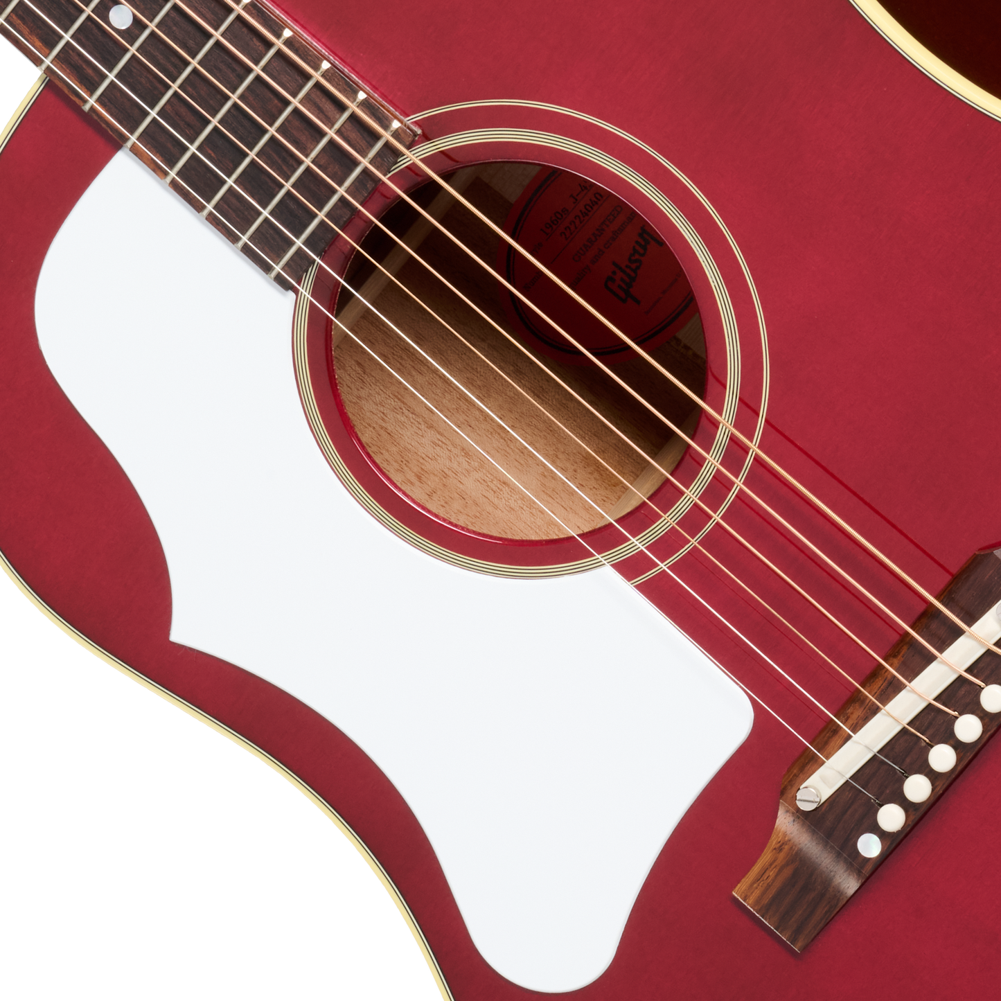 Gibson J-45 60s Original, Left-Handed, Wine Red Acoustic Guitar Gibson