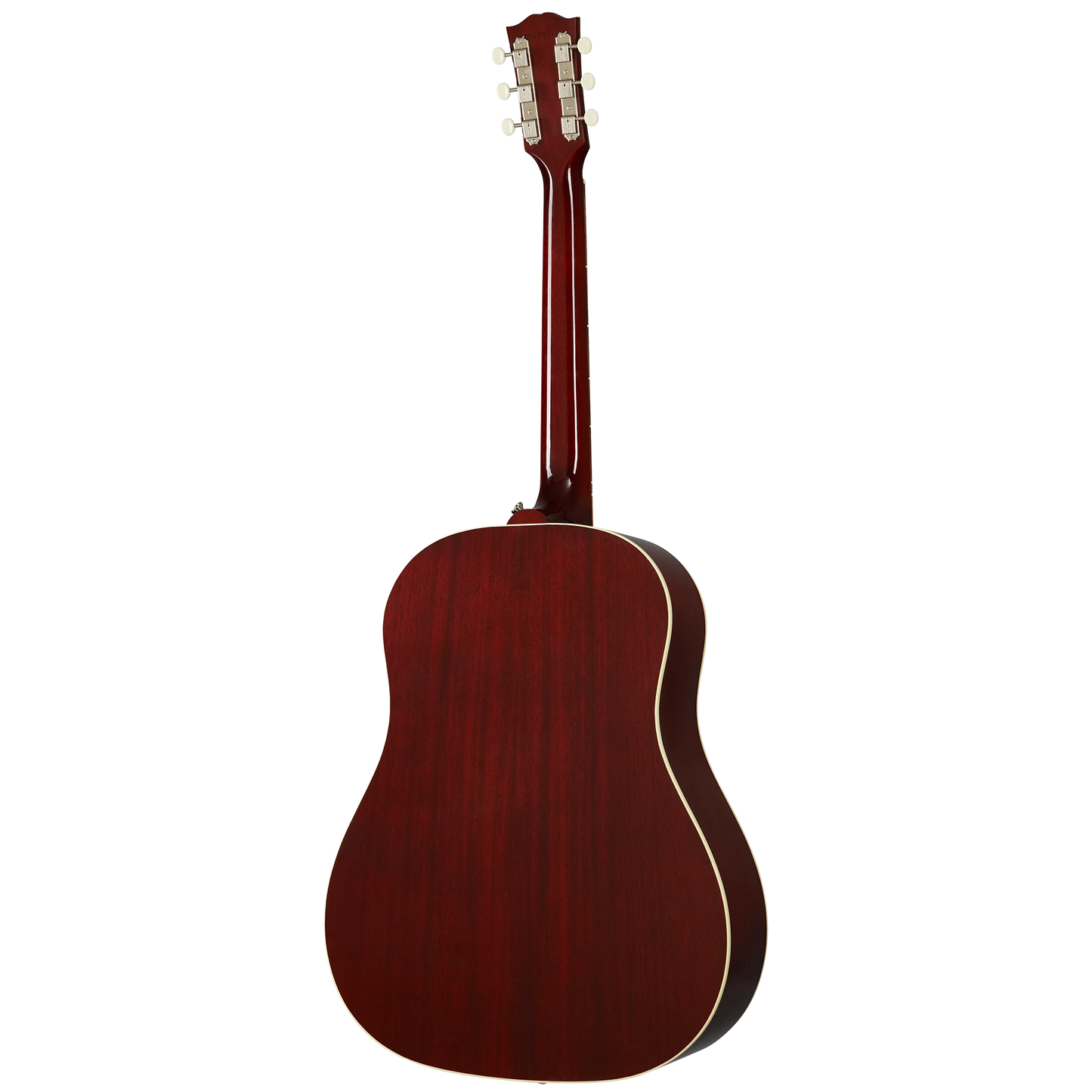 Gibson J-45 60s Original, Adj Saddle (No pickup), Wine Red Acoustic Guitar Gibson